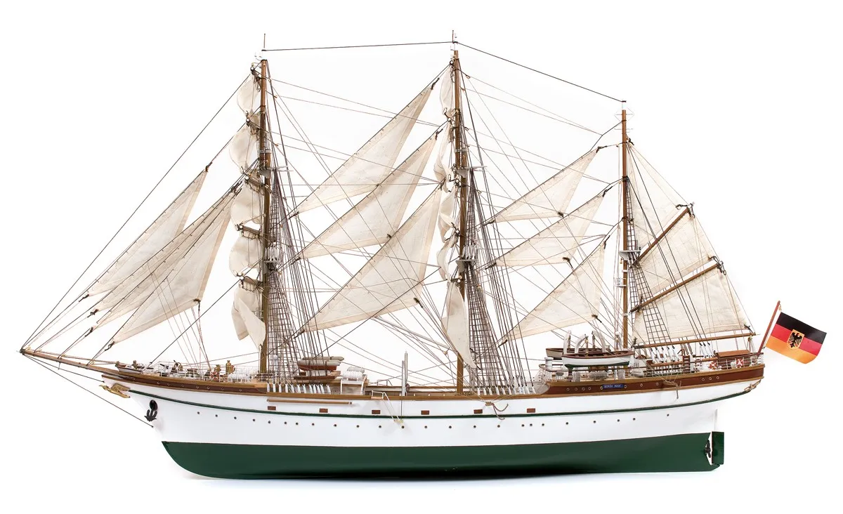 модель корабля своими руками Gorch Fock