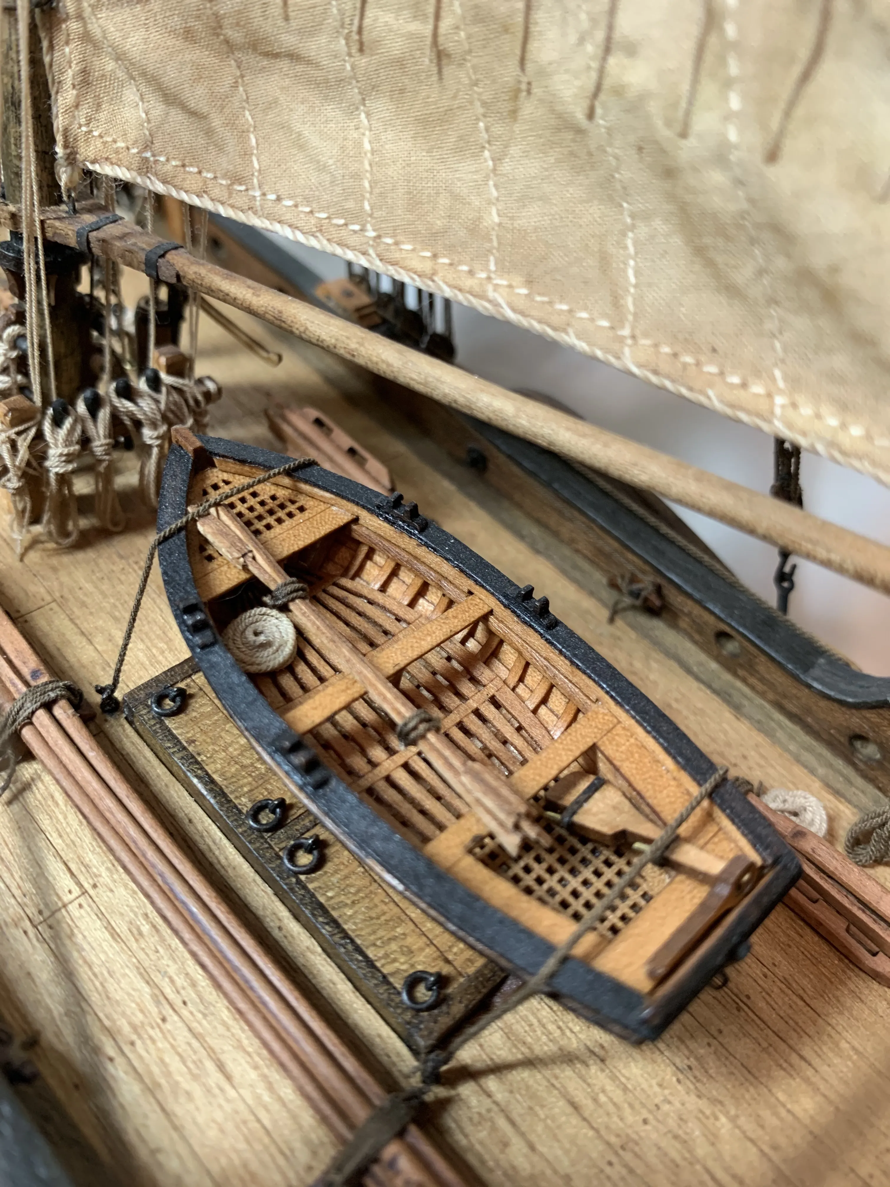 Модель корабля Бот "Святой Гавриил" - Верфь на Столе