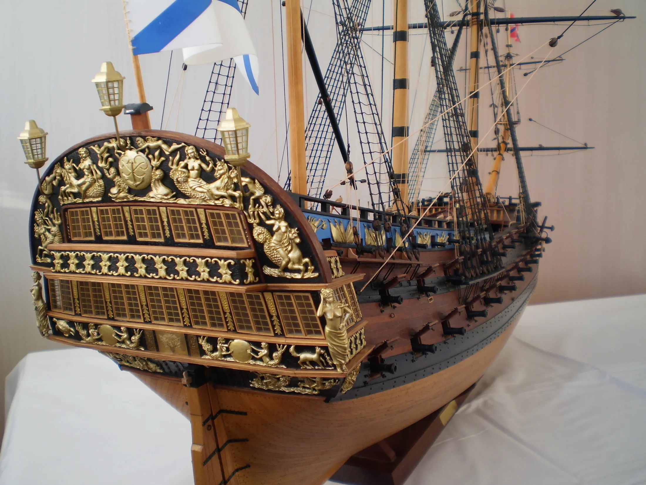 Модель корабля «Ингерманланд» (1715) - Верфь на Столе