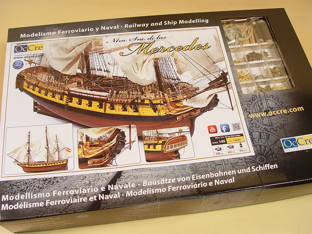 модель корабля своими руками Mercedes
