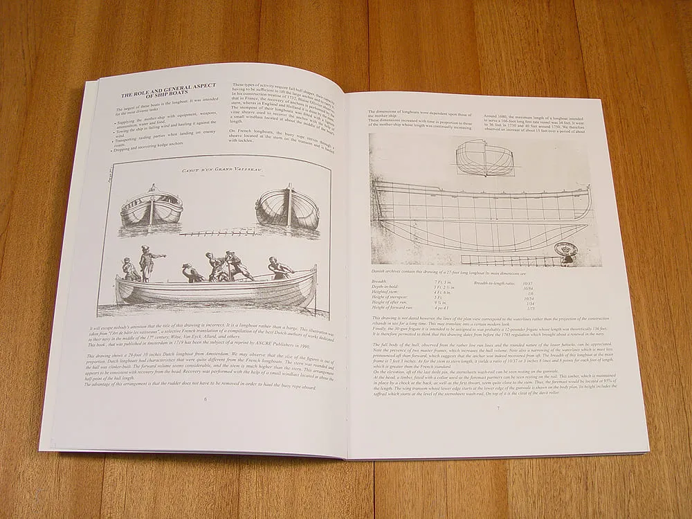 The Ship’s Longboat 1680-1780 + чертежи