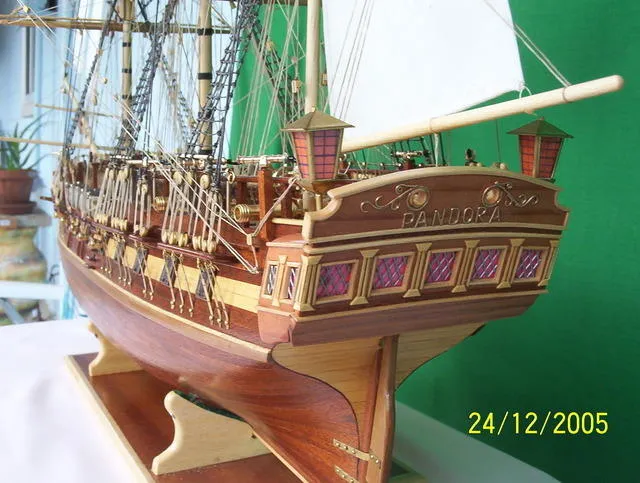 Модель корабля Парусник "Pandora" - Верфь на Столе