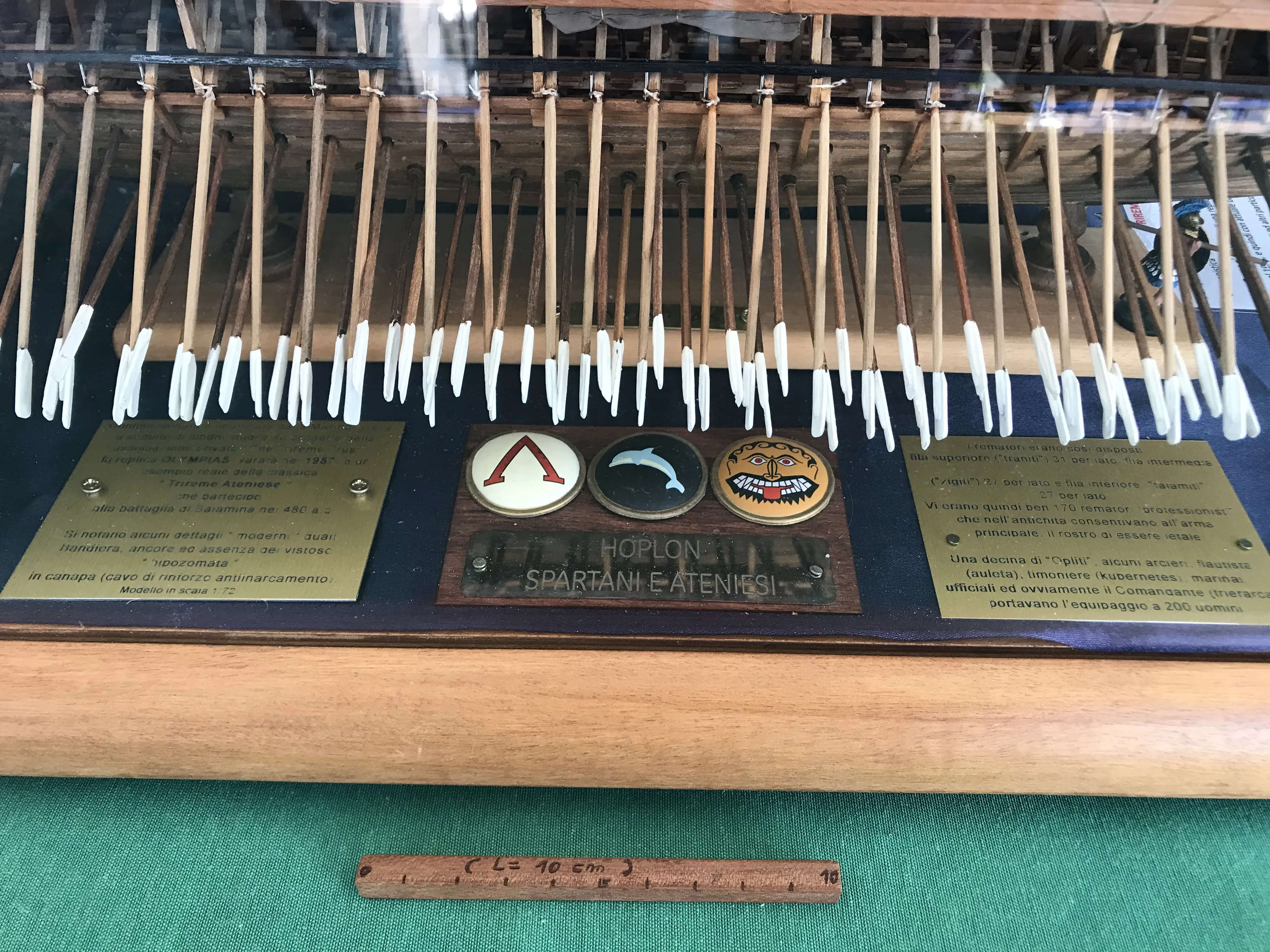 Модель корабля GREEK TRIREME - Верфь на Столе