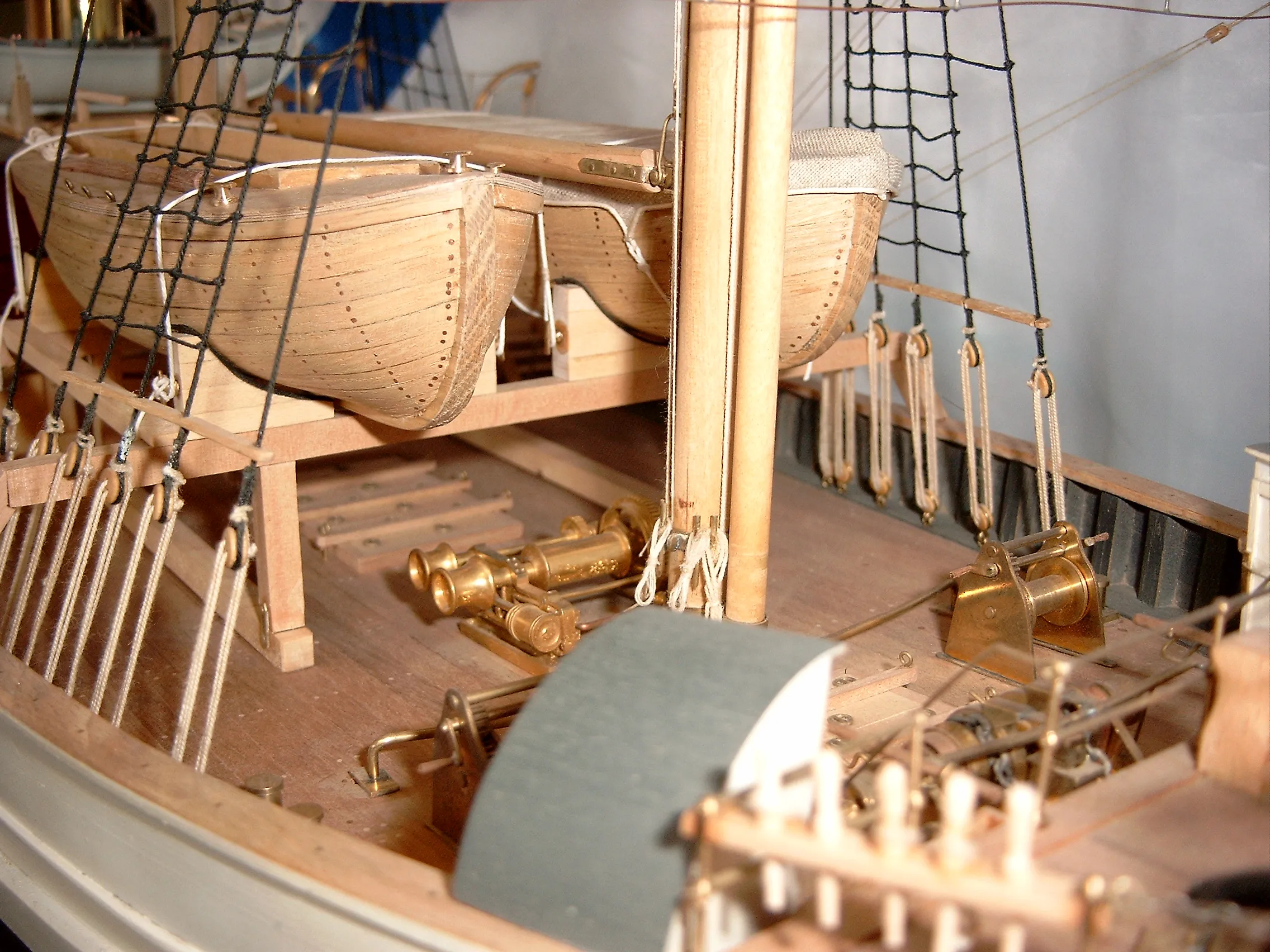 Модель корабля FRAM - Верфь на Столе