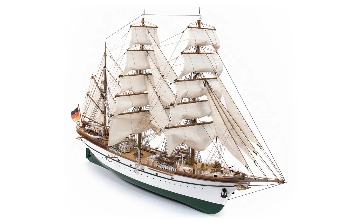 модель корабля своими руками Gorch Fock
