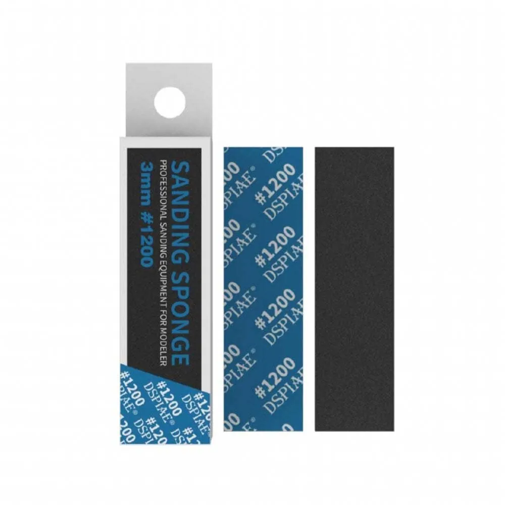 Шлифовальная губка 3 мм, зернистость 1200, 5 шт