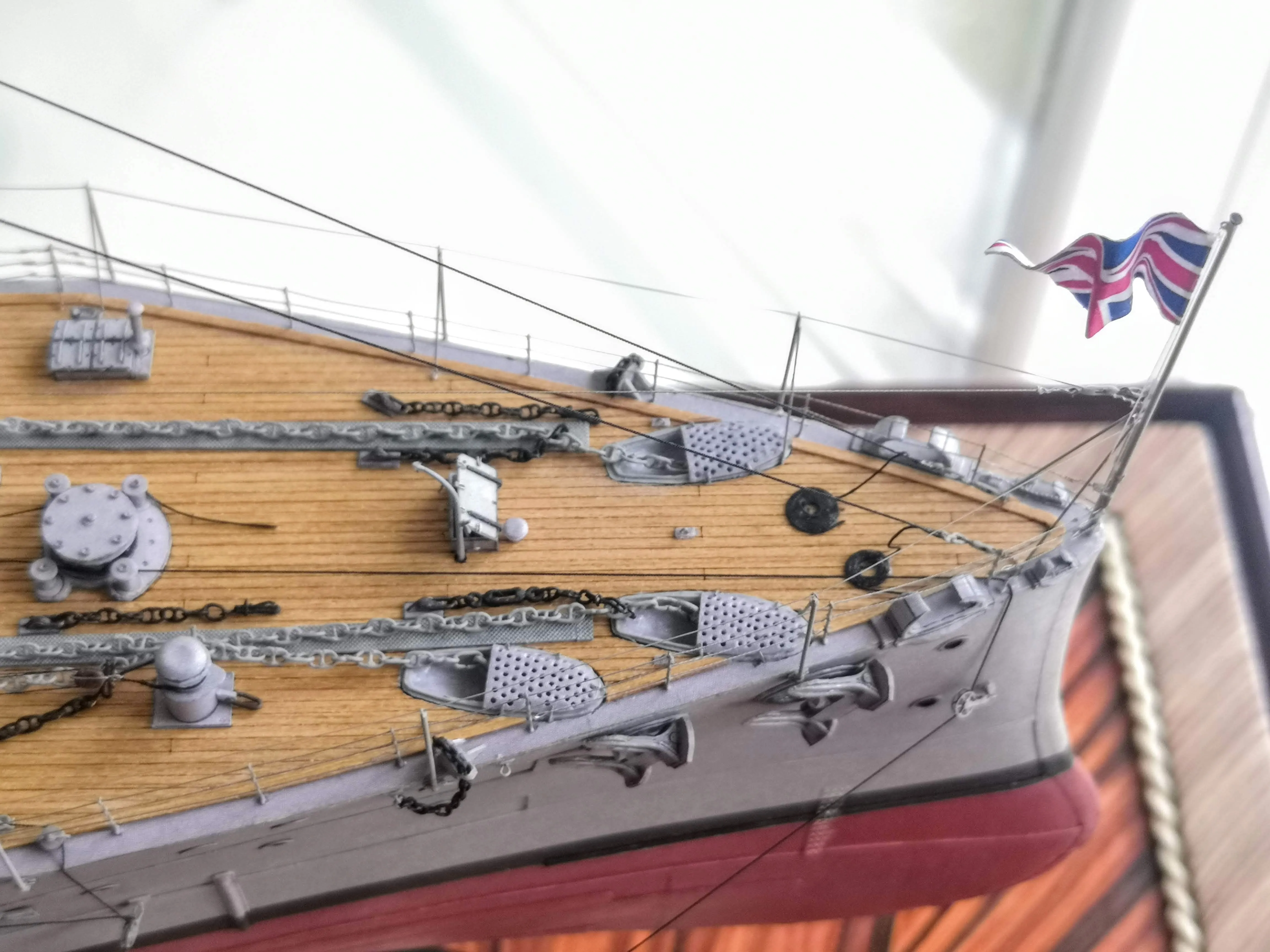 Модель корабля HMS Dreadnough - Верфь на Столе