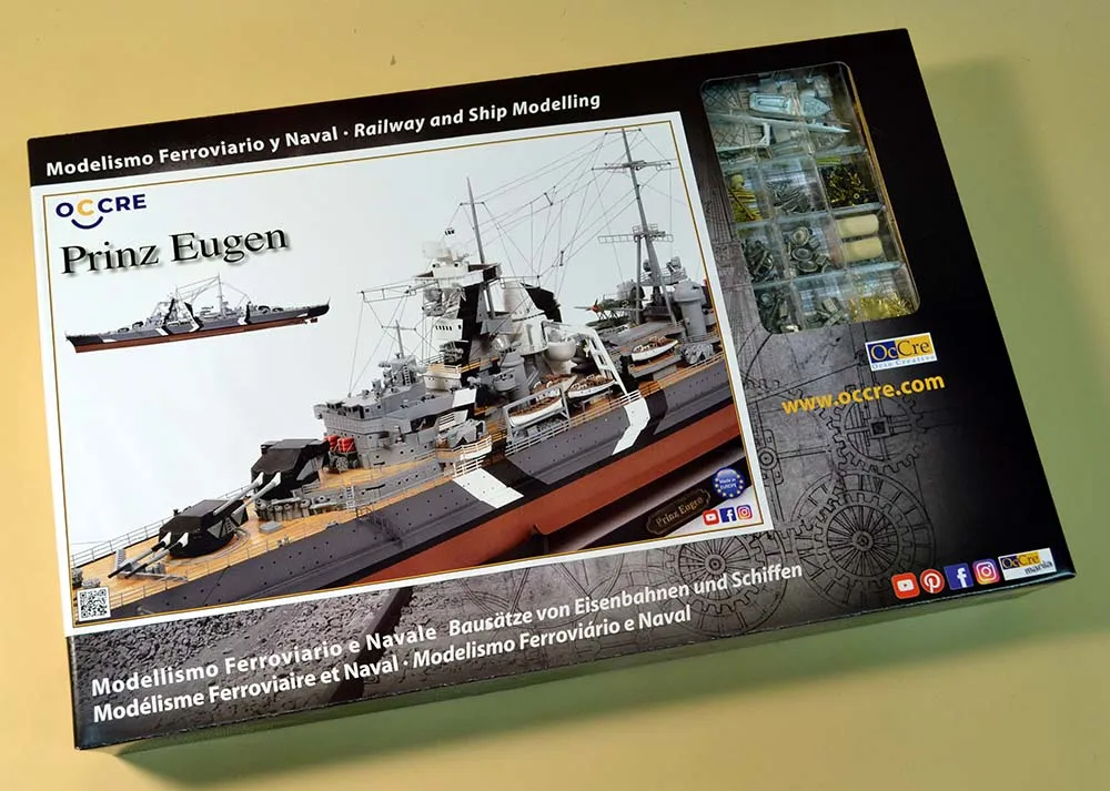 Крейсер Prinz Eugen + (Полный набор инструментов, клея и краски)