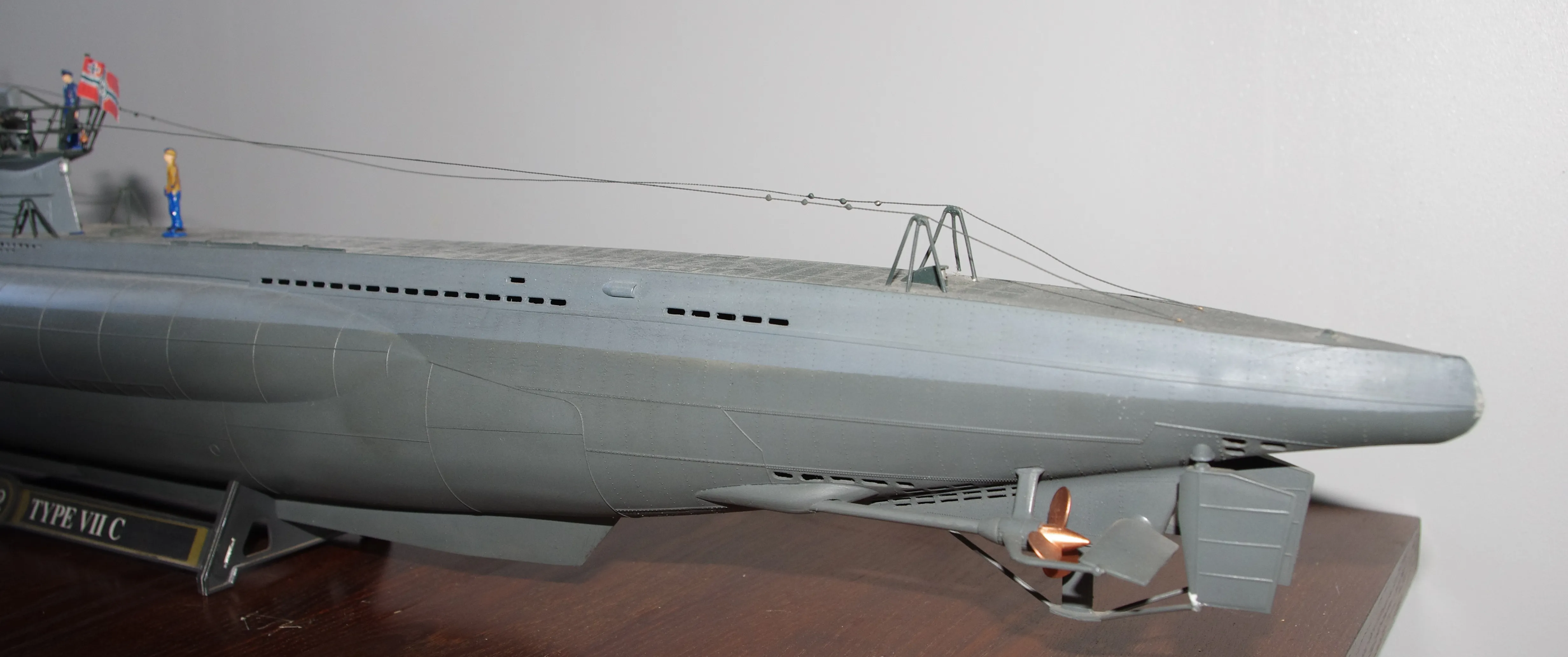 Модель корабля Подводная лодка U-boot type VIIC - Верфь на Столе