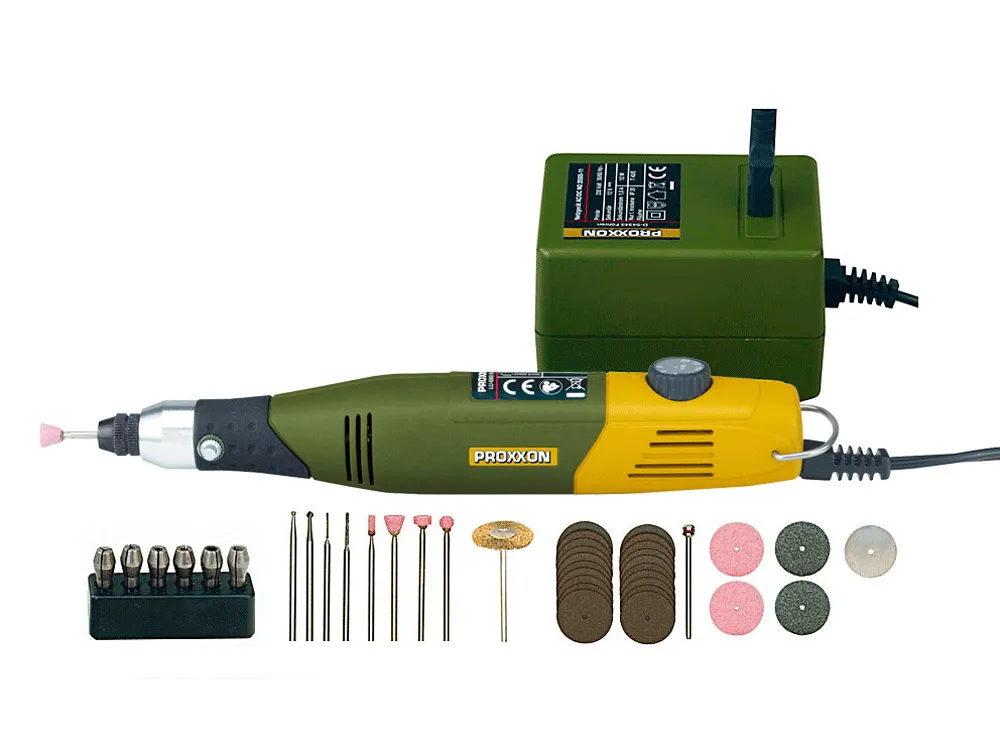 Полный набор с бор-машиной Proxxon Micromot 60E 28515