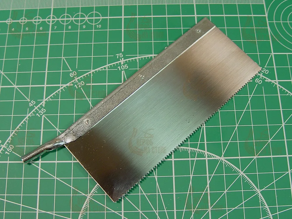 Широкая пилка, 16 зубцов/дюйм (6 зубцов/см)