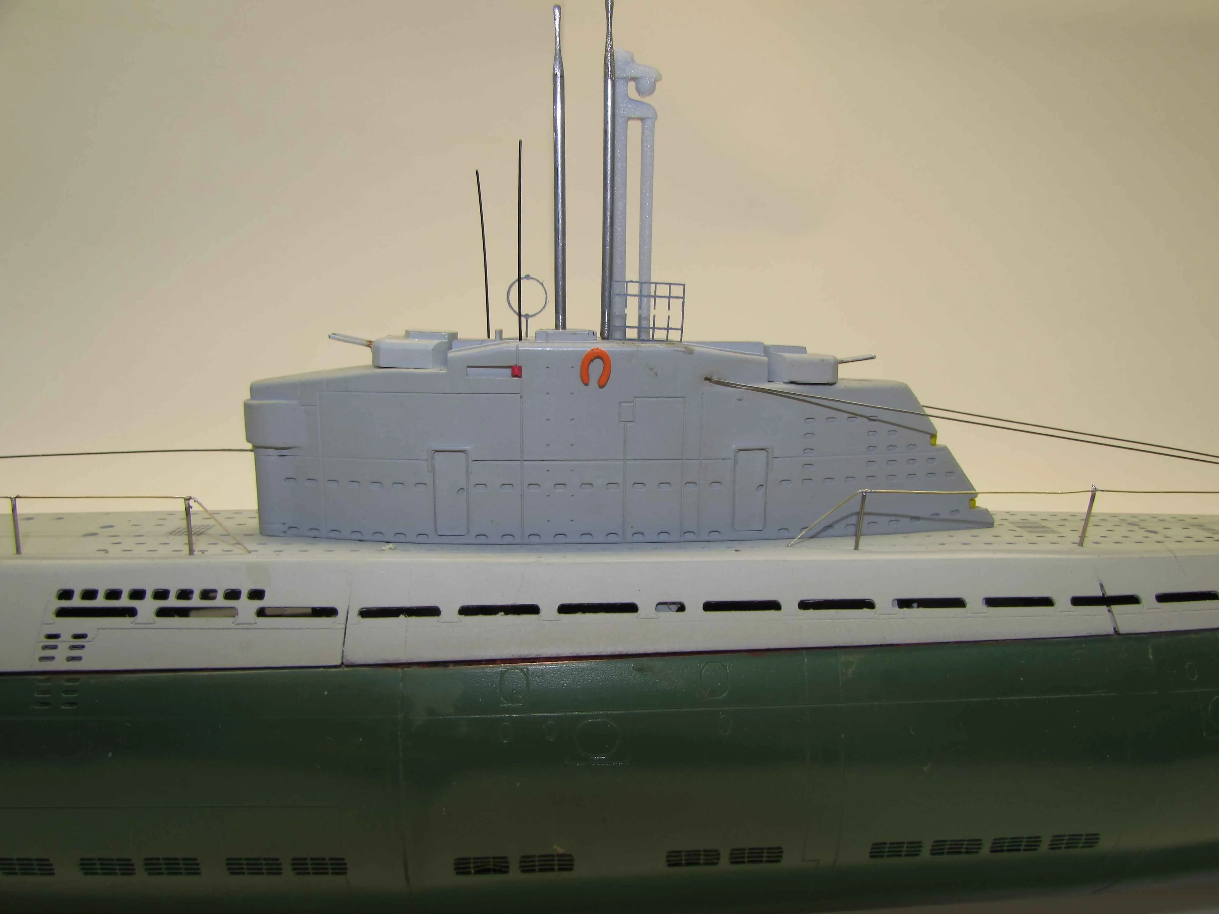 Модель корабля ДЭПЛ типа XXI U-2540 - Верфь на Столе