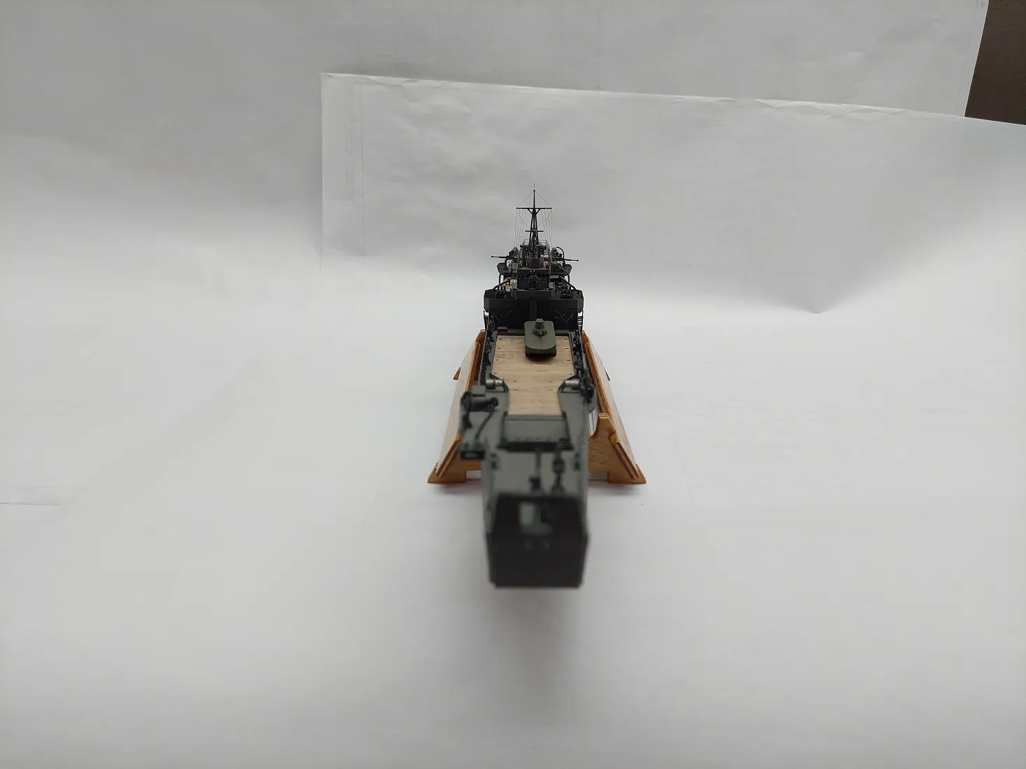 Модель корабля Танкодесантный корабль тип SBT - Верфь на Столе