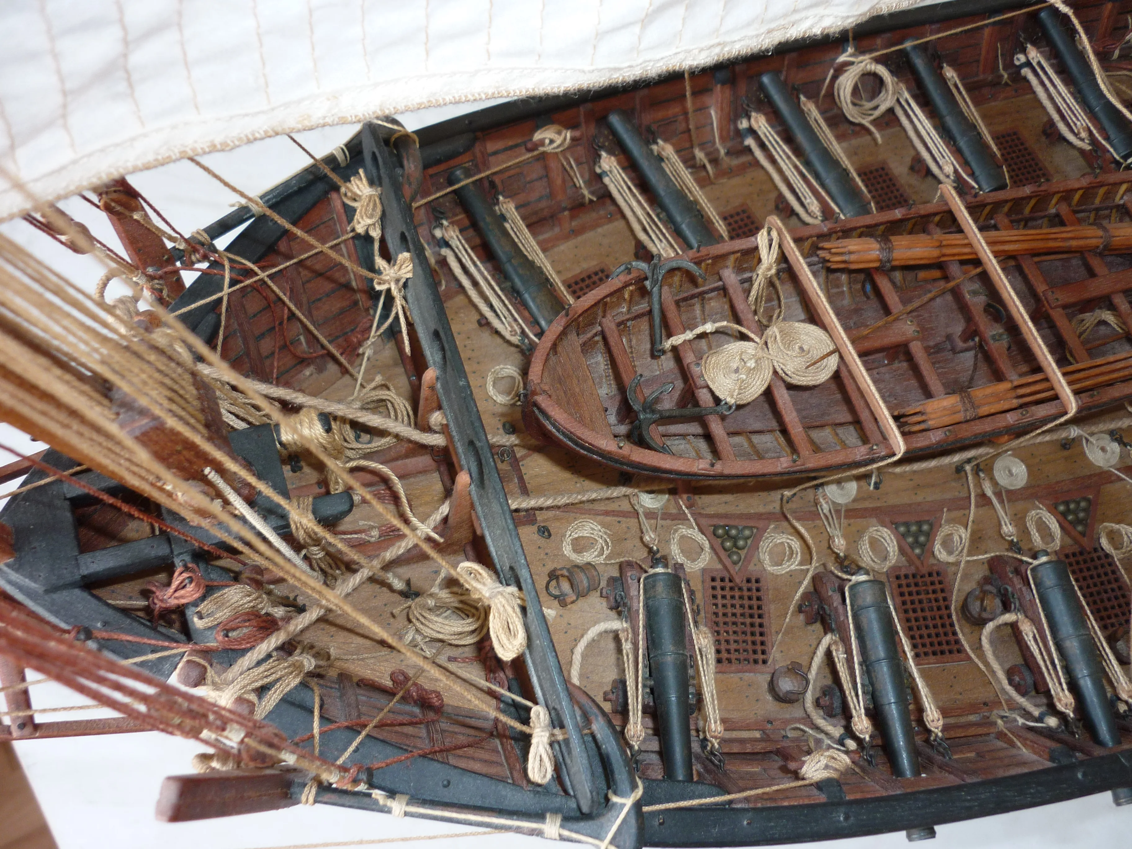 Модель корабля Шебека «Le Requin»  - Верфь на Столе