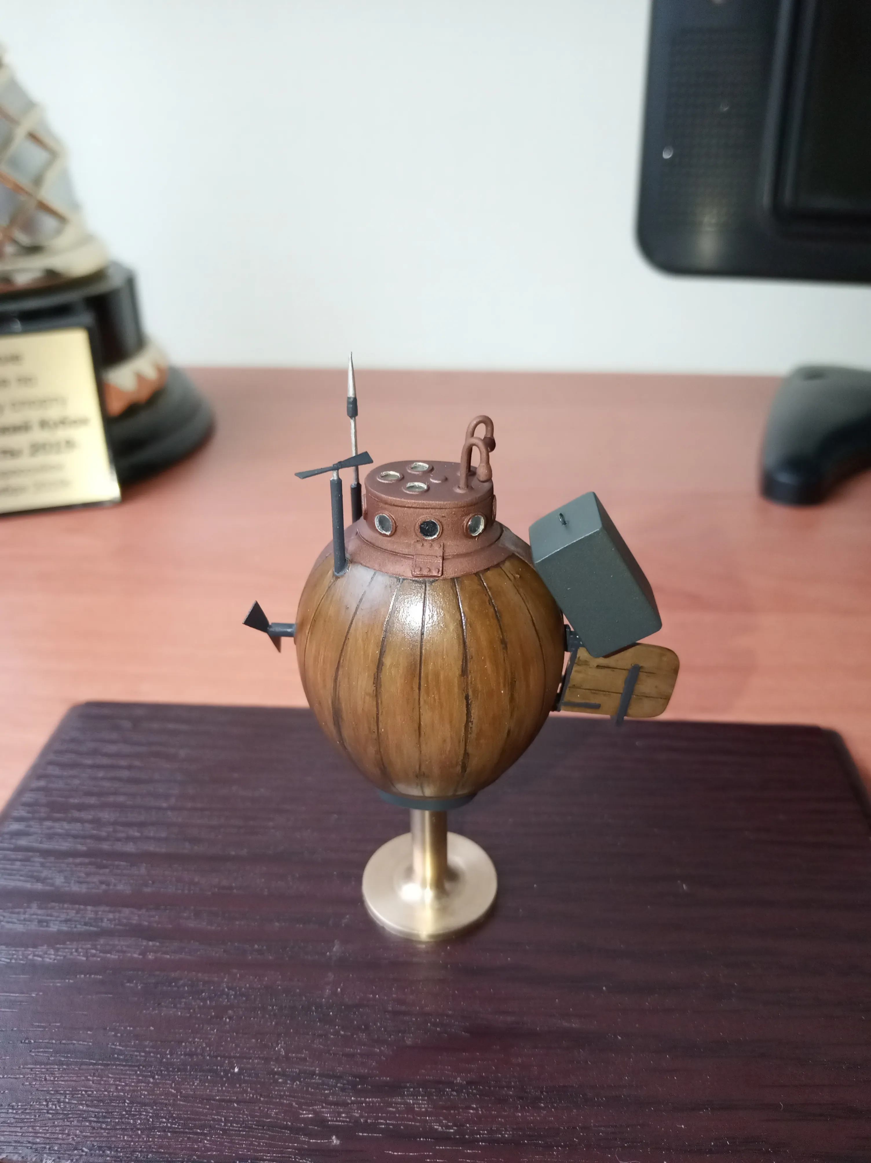 Модель корабля Подводная лодка "Turtle" (Черепаха) - Верфь на Столе