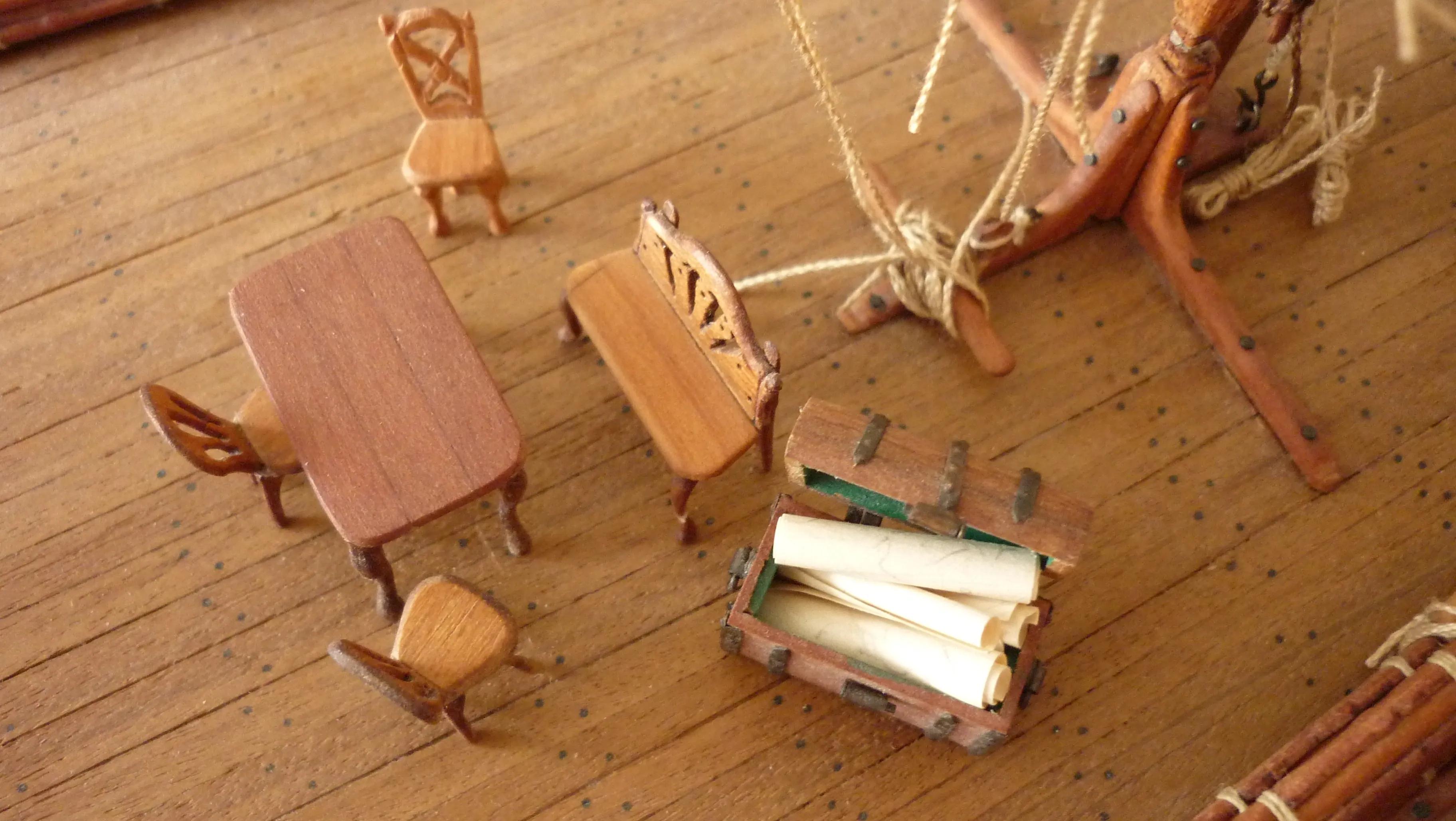 Модель корабля Шебека «Le Requin»  - Верфь на Столе