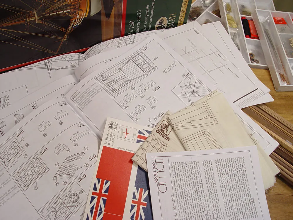 модель корабля HMS Bounty (Баунти)