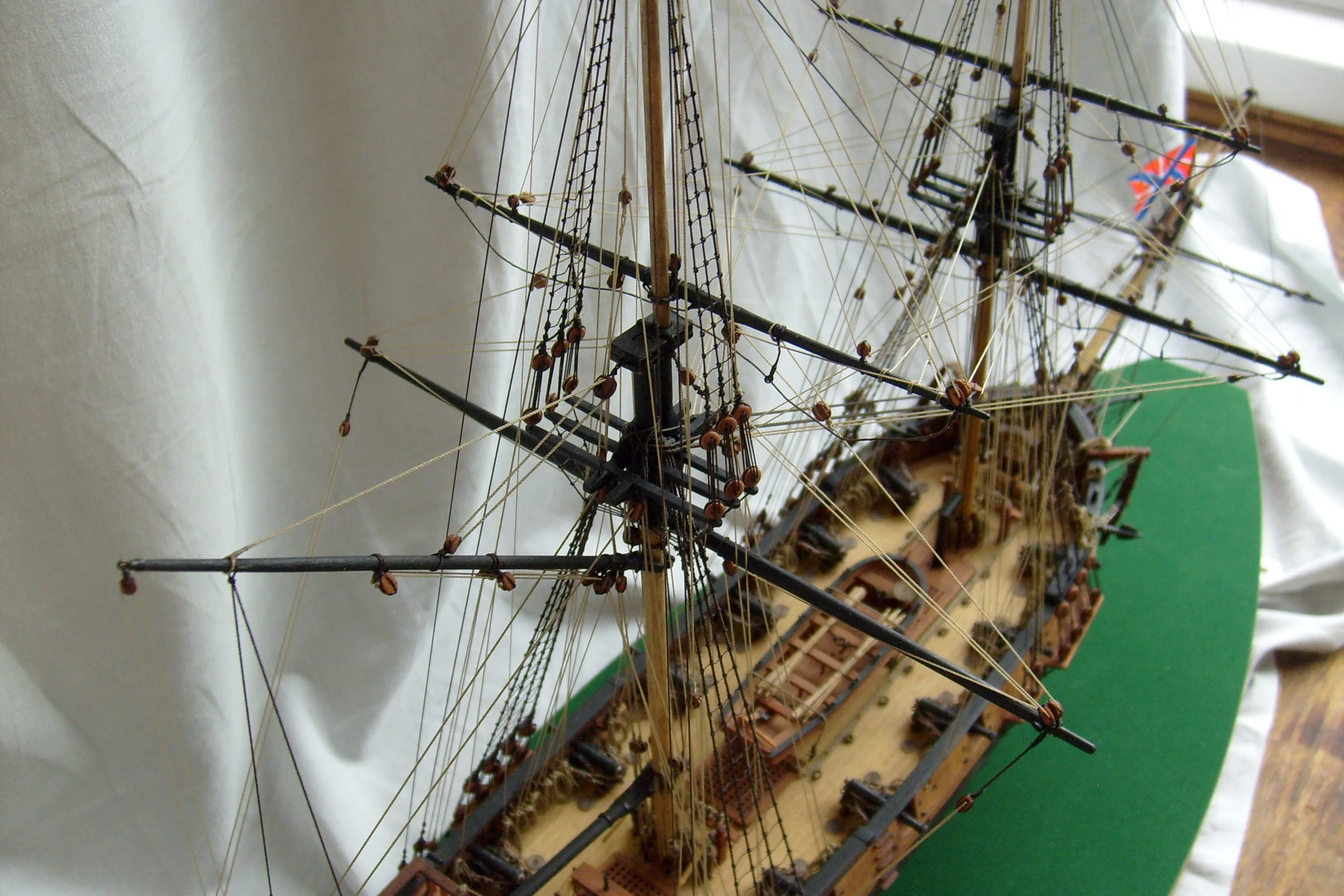 Модель корабля Бригантина "Феникс" - Верфь на Столе