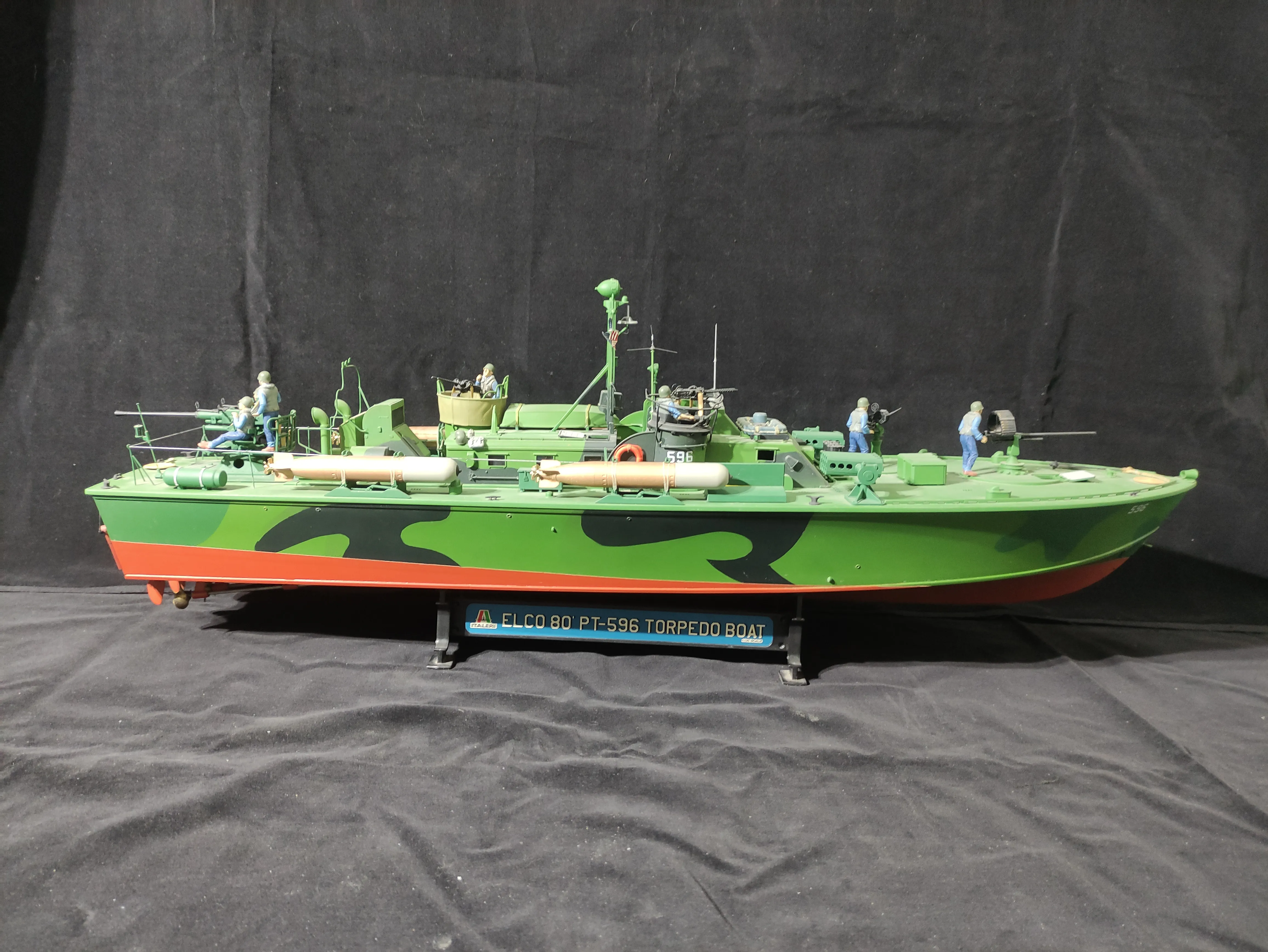Модель корабля Elco 80' Torpedo Boat PT-596 - Верфь на Столе