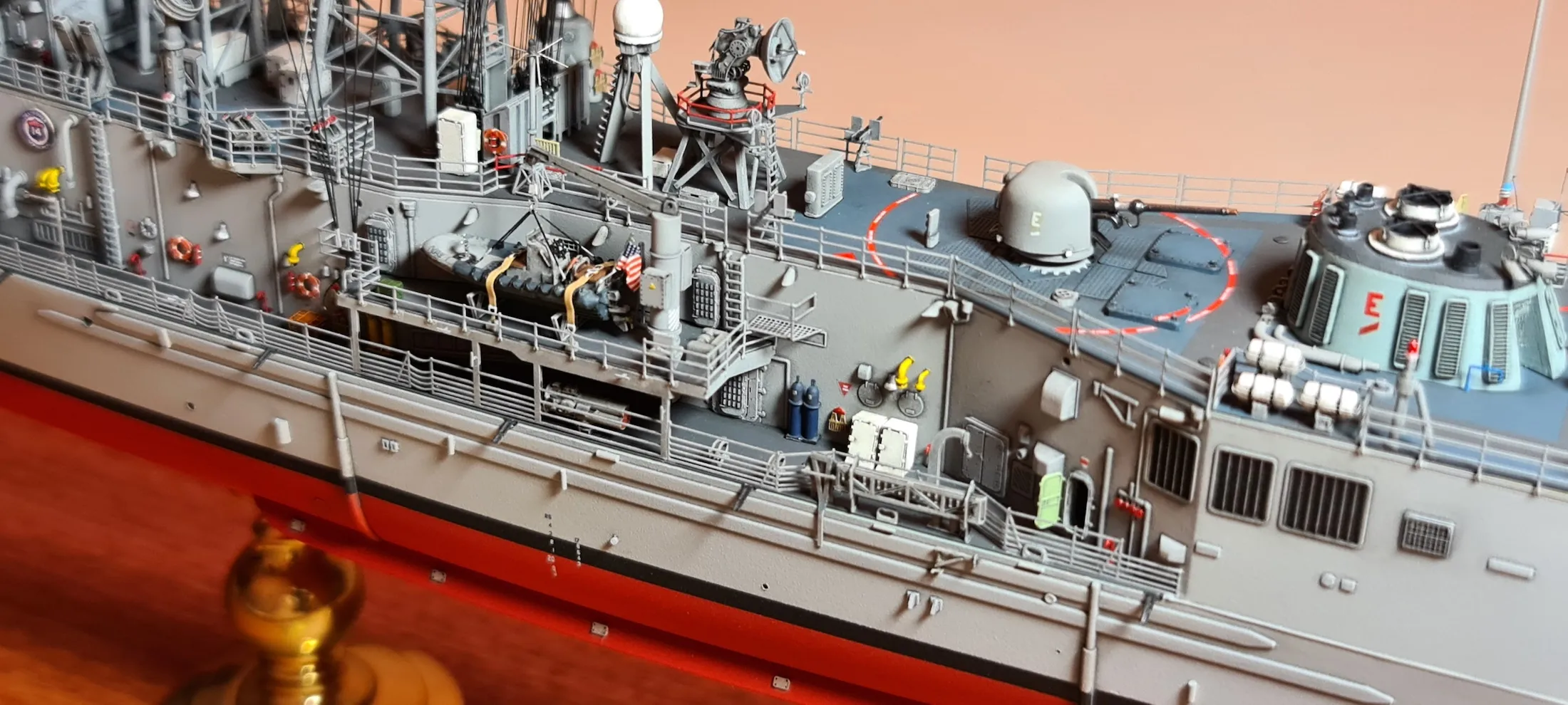 Модель корабля Фрегат Reuben James (FFG-57) - Верфь на Столе