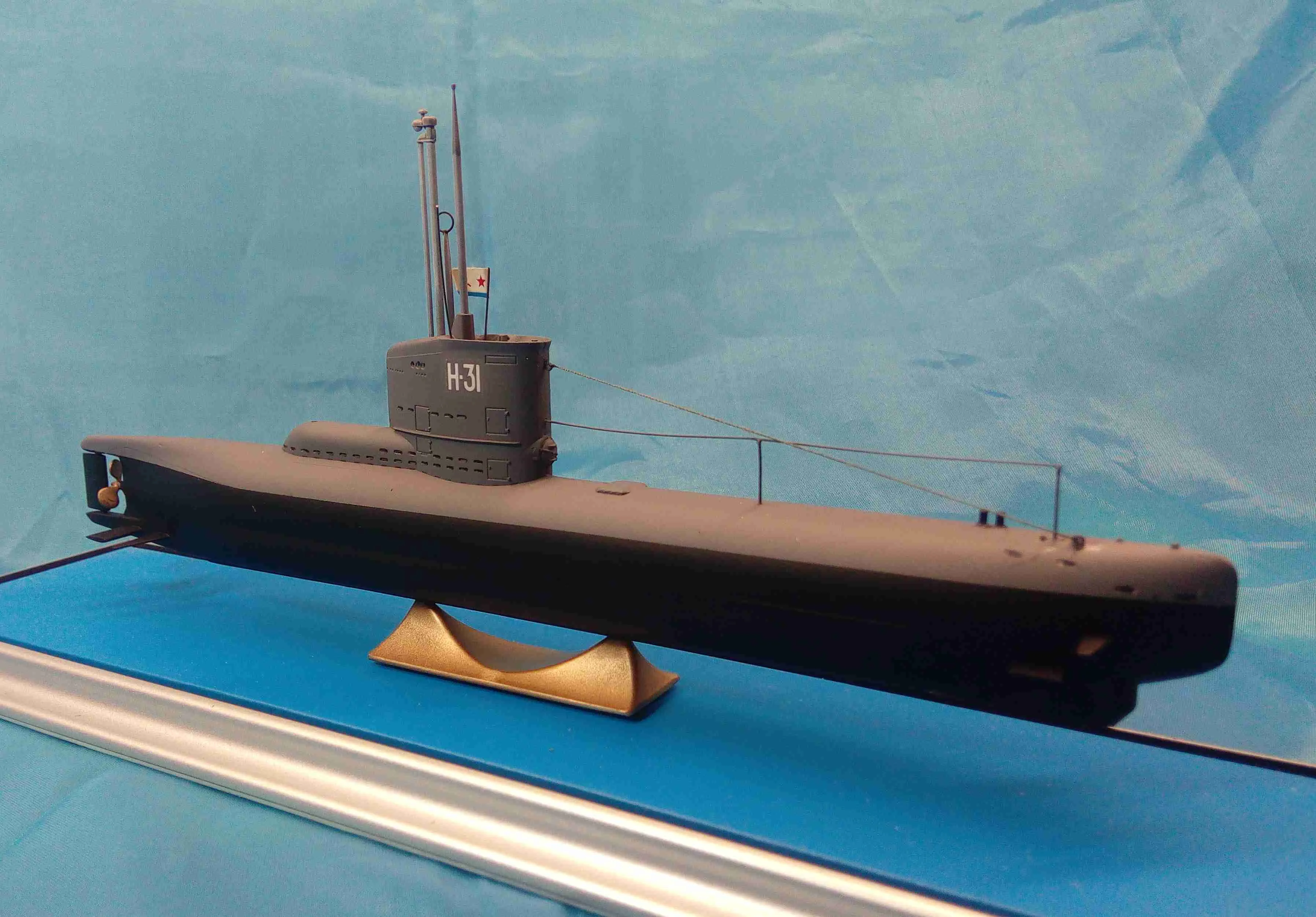 Модель корабля Подводная лодка XXIII серии «Н-31» - Верфь на Столе