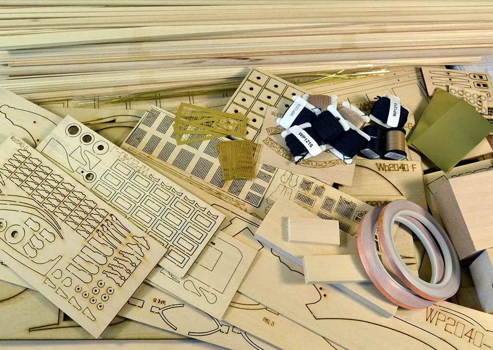 Купить модель корабля USS Constitution (Model Shipways)