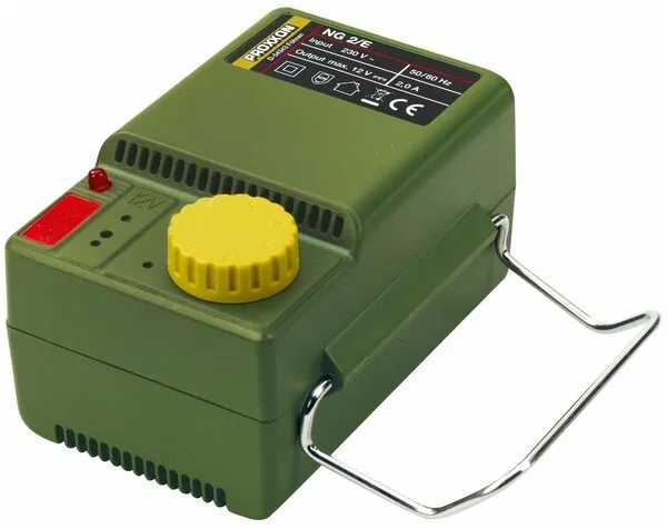 Бор-машинка Proxxon FBS12/EF 28462 + Блок питания регулируемый (28707) и набор сверл (28874) (Германия) 28462