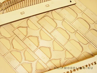 модель корабля для сборки Пинас