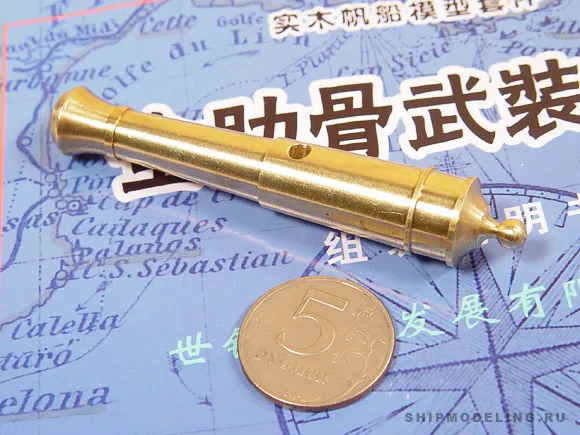 модель корабля для сборки Longboat Armed For War