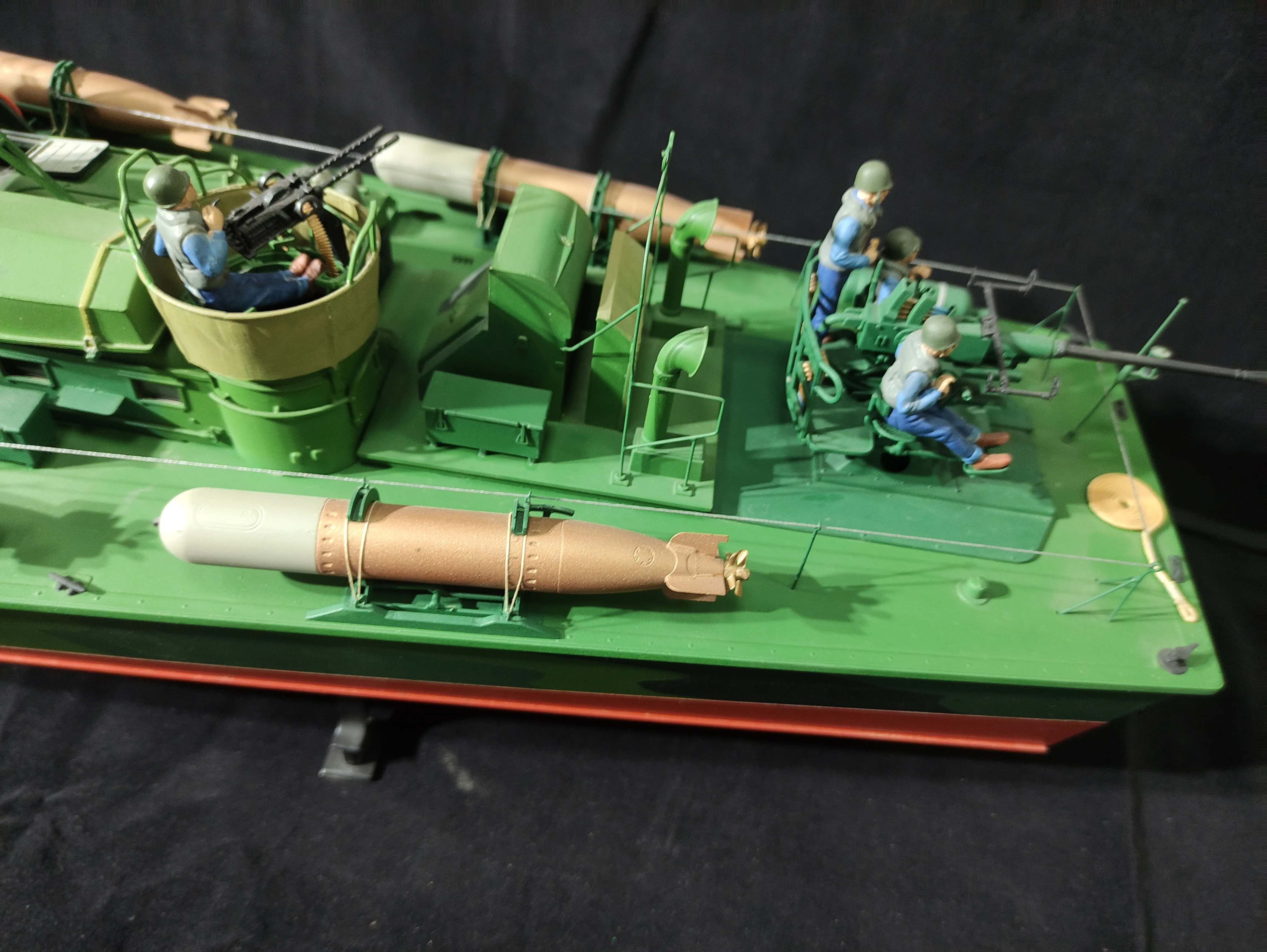 Модель корабля Elco 80' Torpedo Boat PT-596 - Верфь на Столе