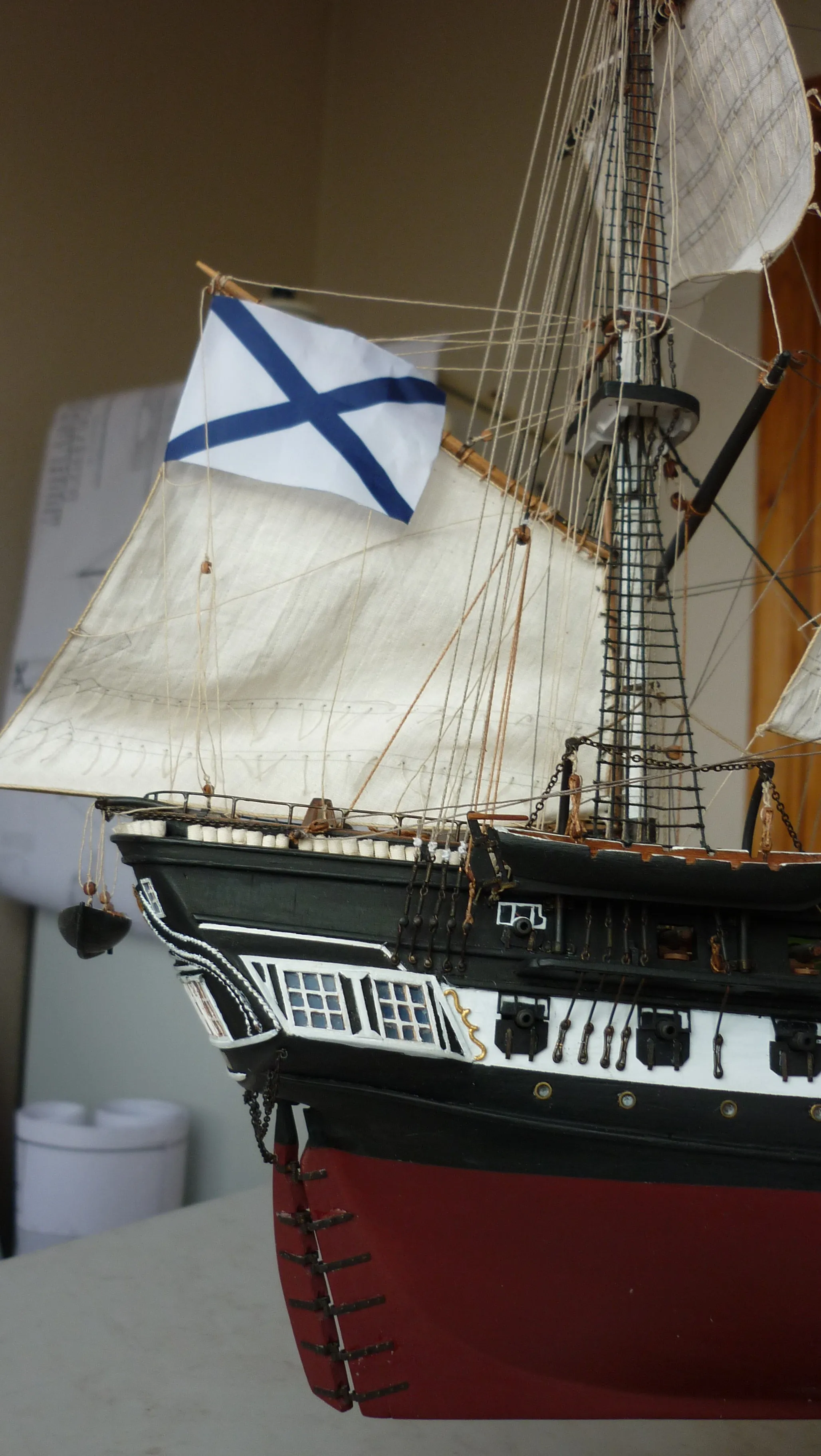 Модель корабля Фрегат «Паллада» - Верфь на Столе