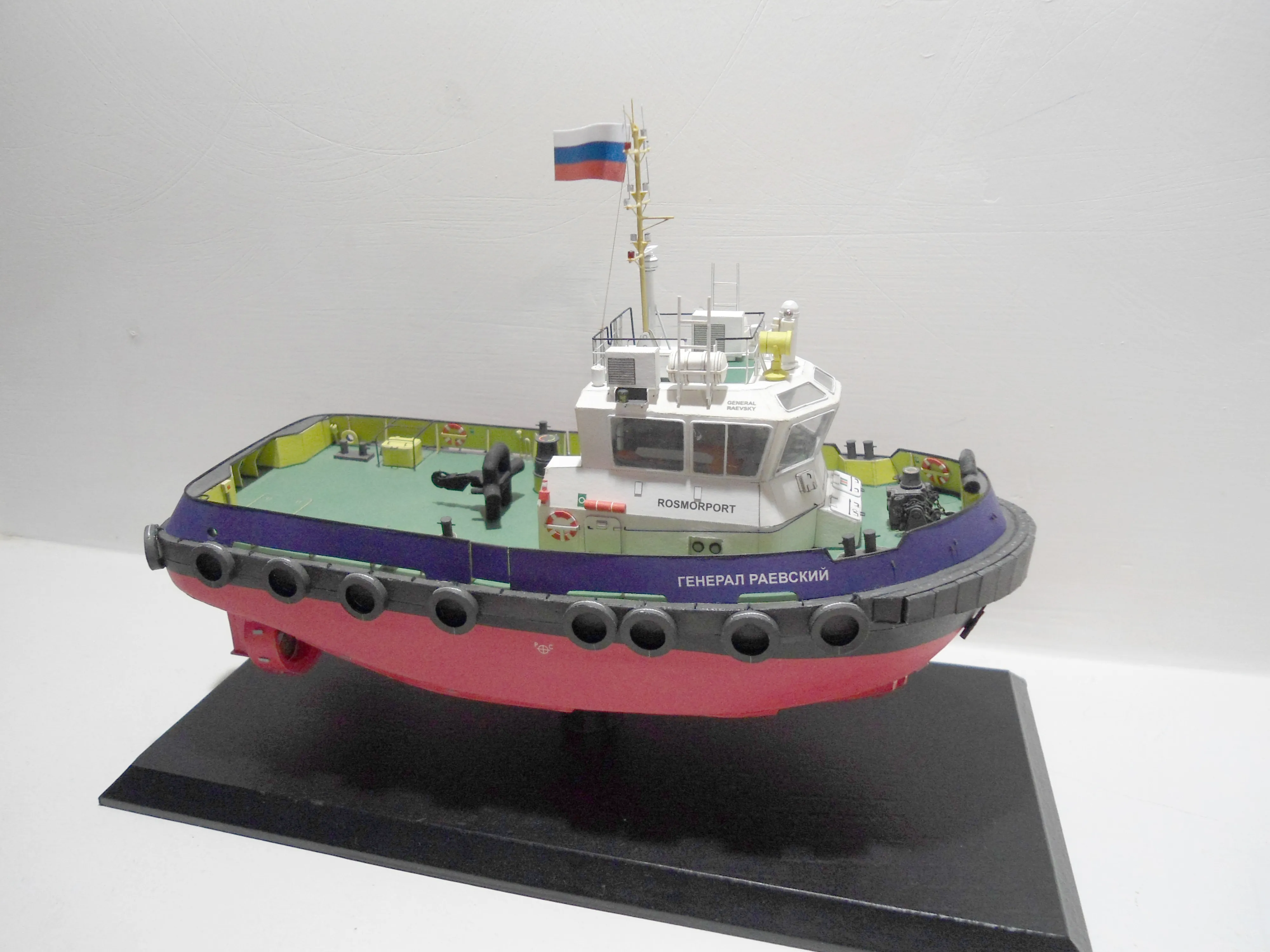 Модель корабля Буксир-кантовщик "Генерал Раевский" - Верфь на Столе