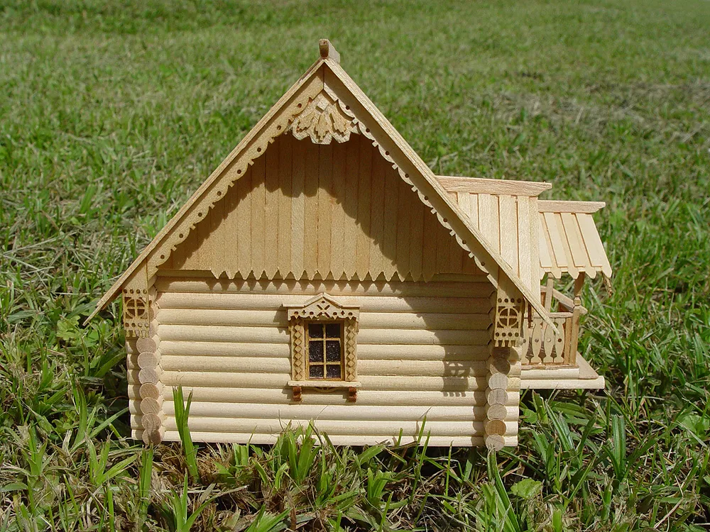 Сторожевой домик, XIX век, 547 деталей + (Стартовый набор инструментов)