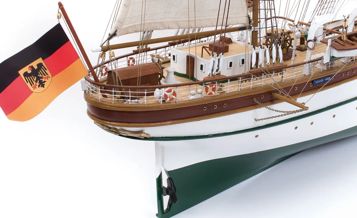 модель корабля своими руками Gorch Fock