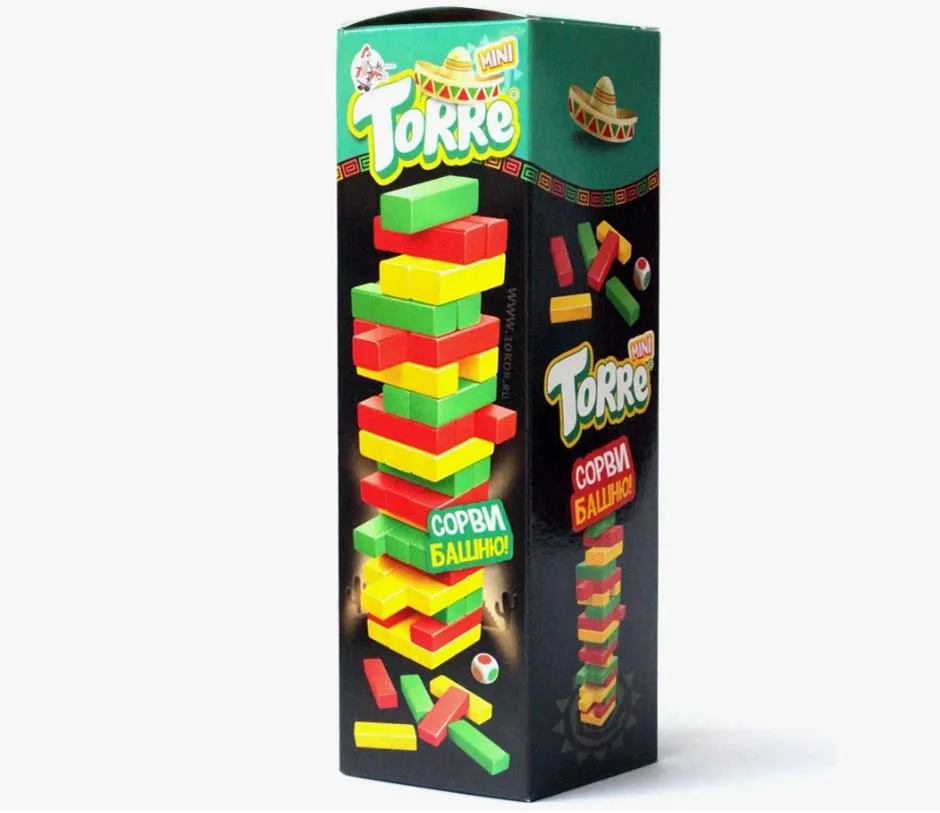 Настольная игра: Торре (падающая башня)
