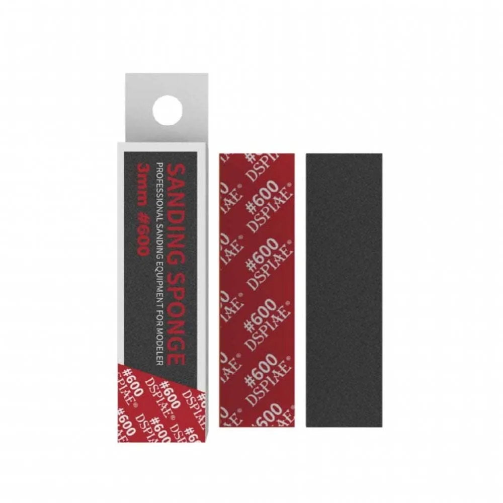 Шлифовальная губка 3 мм, зернистость 600, 5 шт
