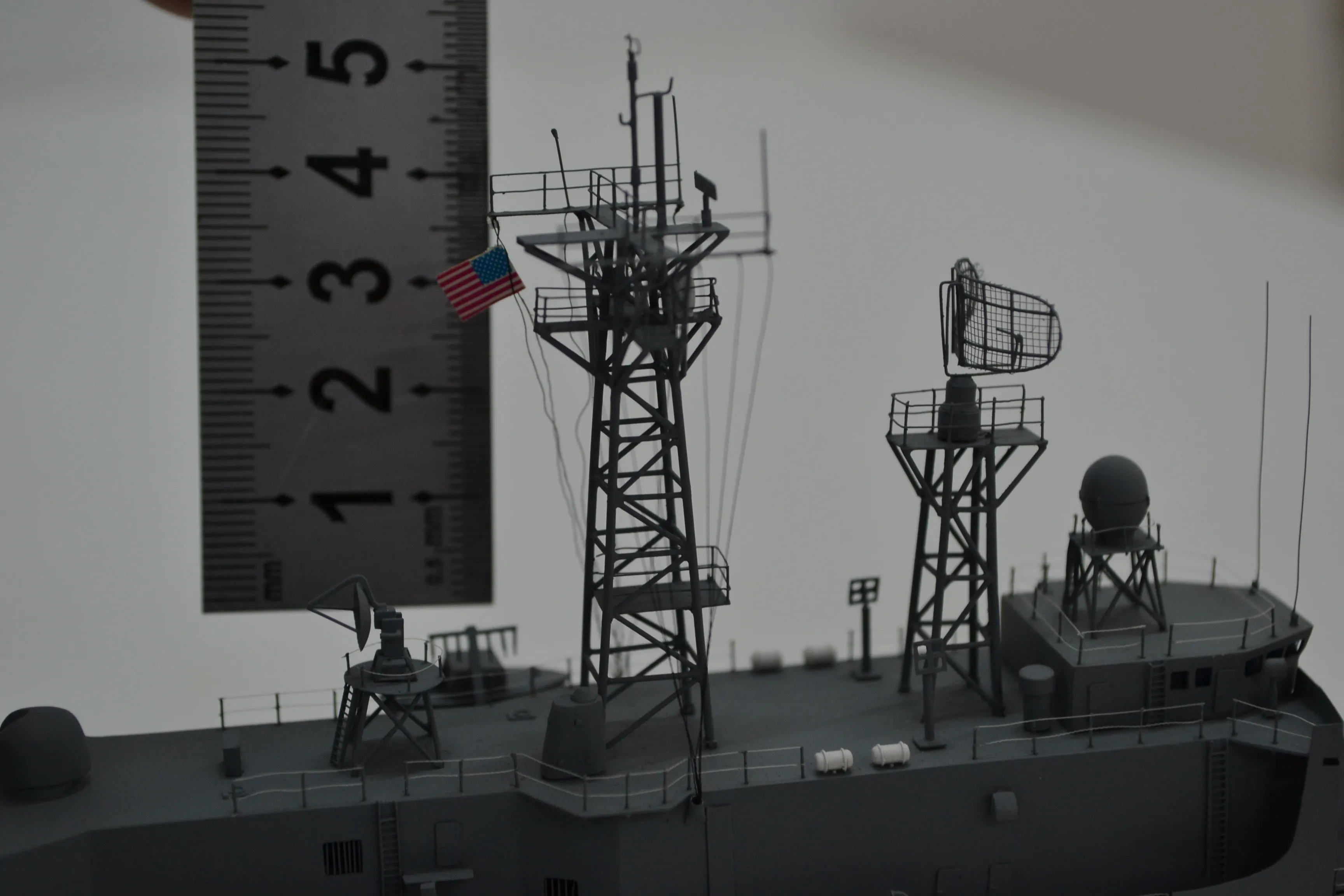 Модель корабля Фрегат FFG-9 «Уодсуорт» - Верфь на Столе