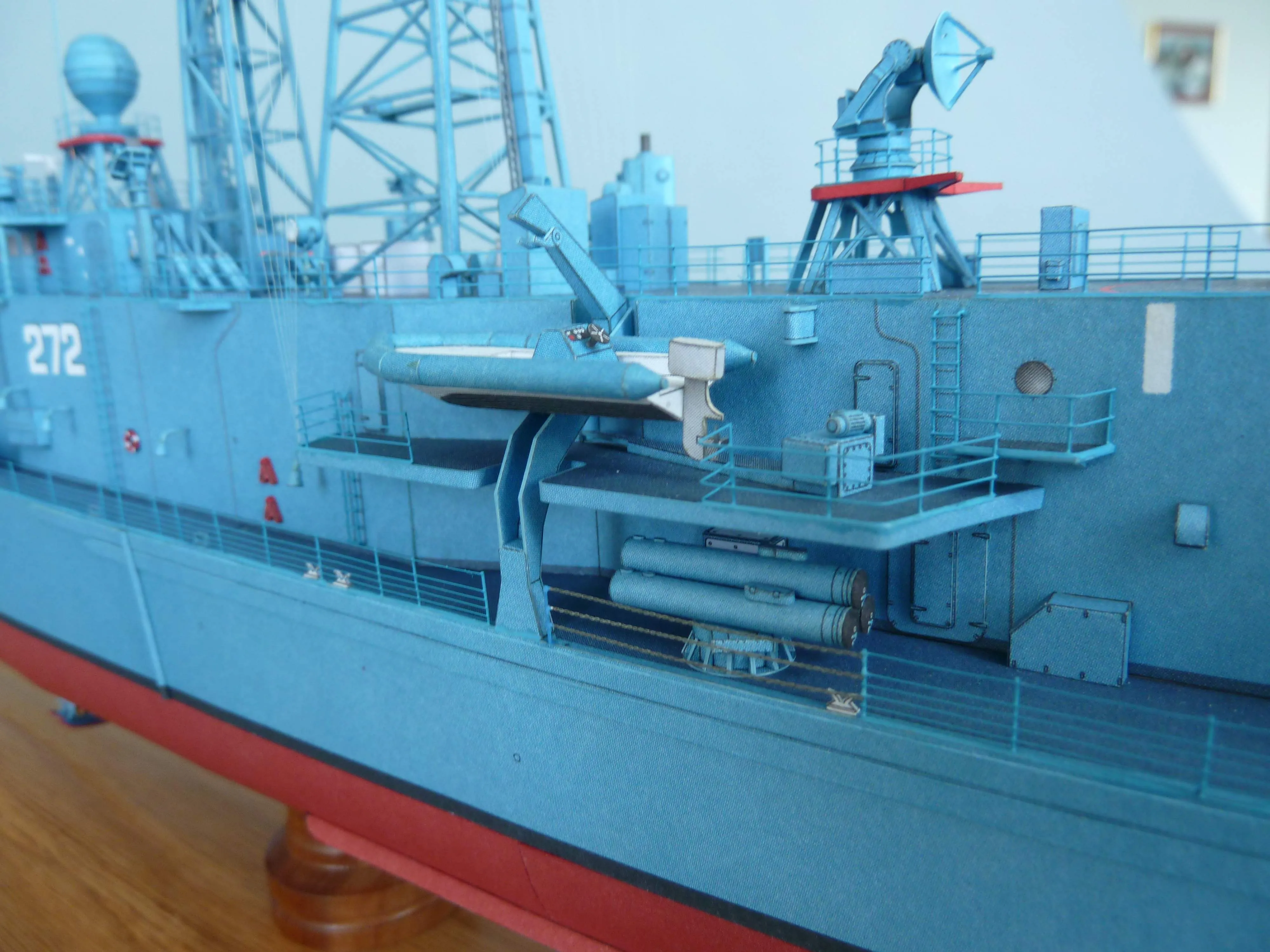 Модель корабля Генерал K. Pulaski - Верфь на Столе