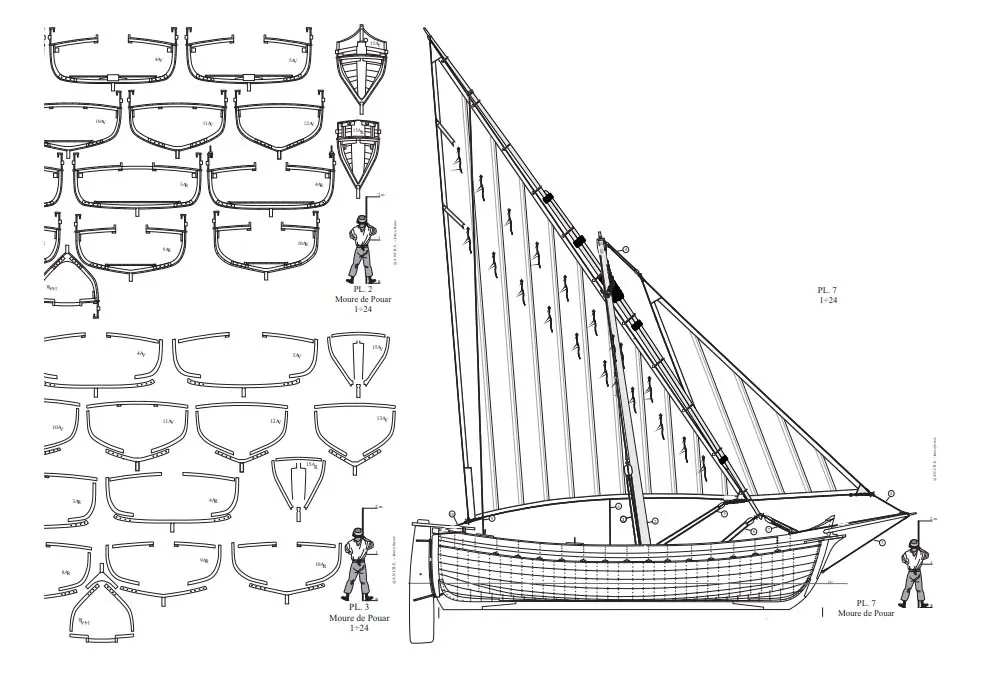 Le Moure de Pouar + чертежи
