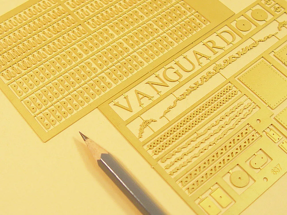 Набор фототравления для модели Vanguard