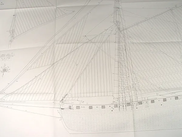Le Cerf 1779-1780 + чертежи