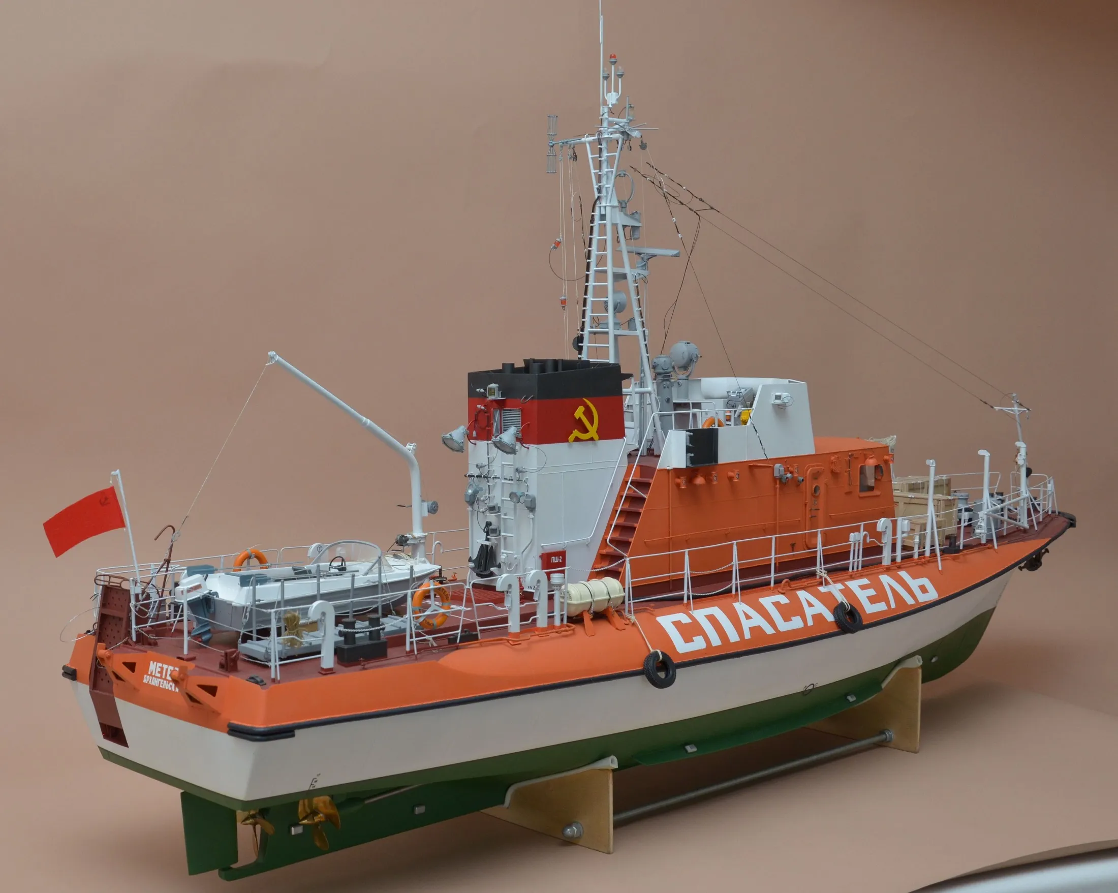 Модель корабля «Метель», проект 1458 - Верфь на Столе