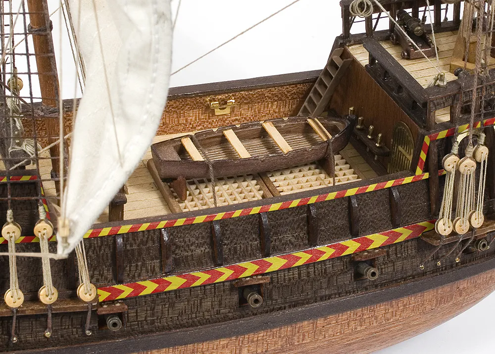 модель корабля своими руками Golden Hind улучшенная версия