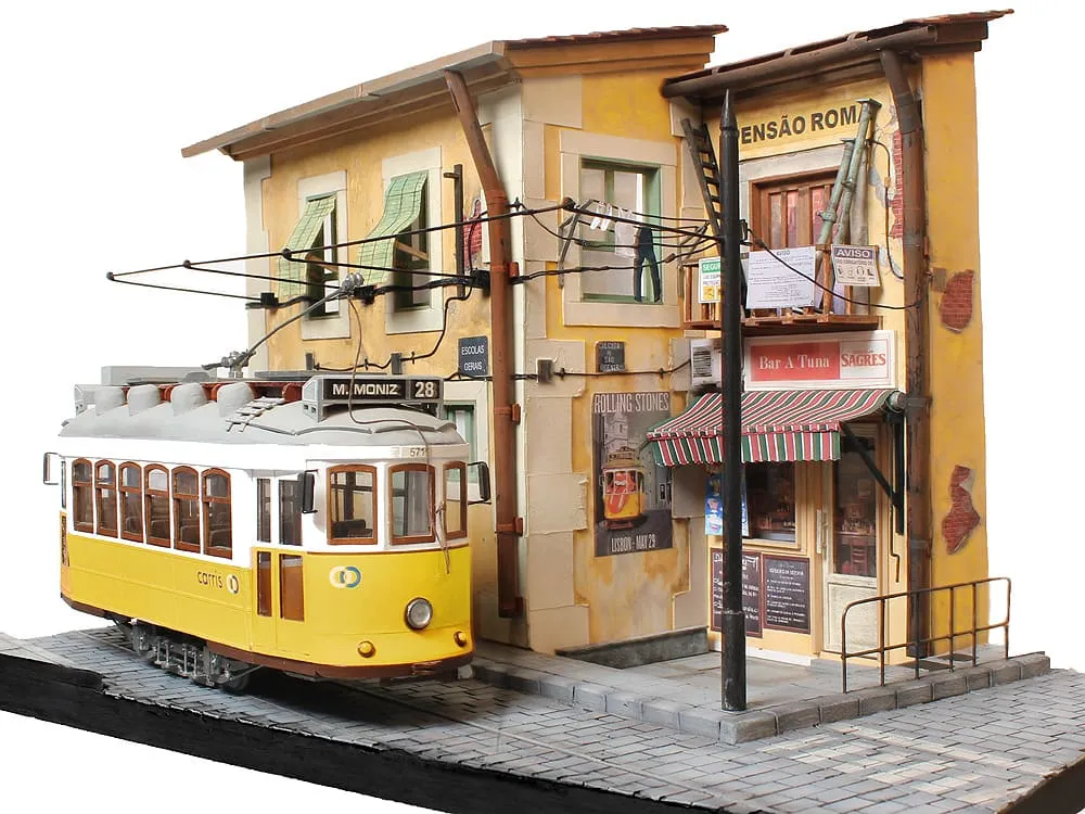 модель трамвая Диорама Lisboa