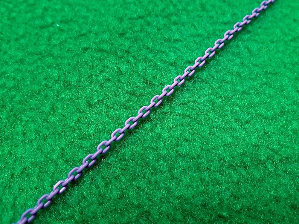 Цепь полимерная, звено круглое 1,2 мм, длина 300 мм