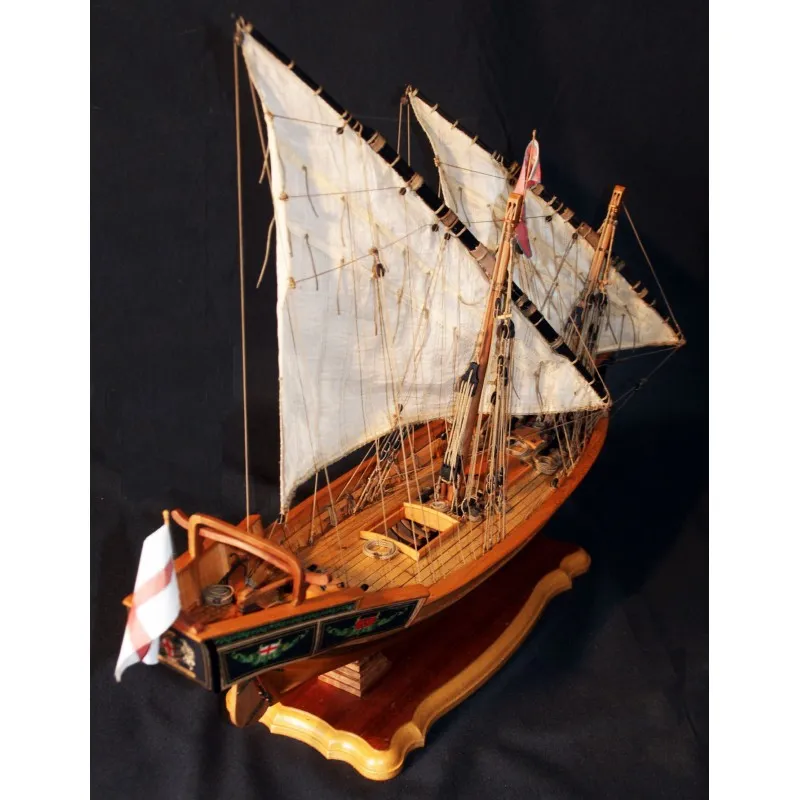 N.S. del Rosario felucca, 1759 + чертежи