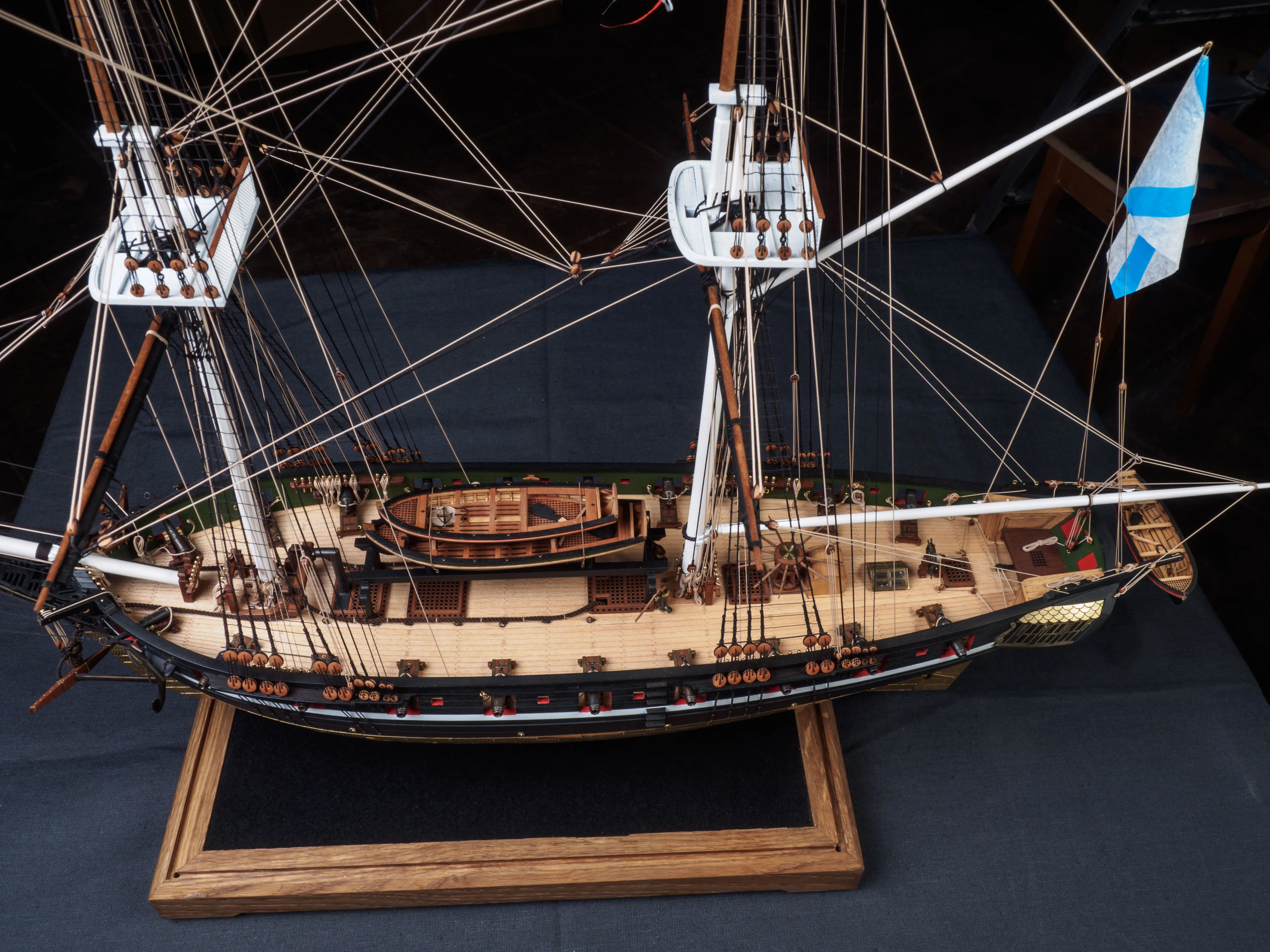 Модель корабля Бриг "Меркурий" - Верфь на Столе