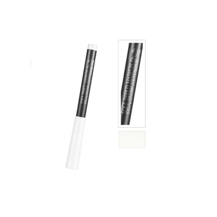 Маркер для пластика, белый