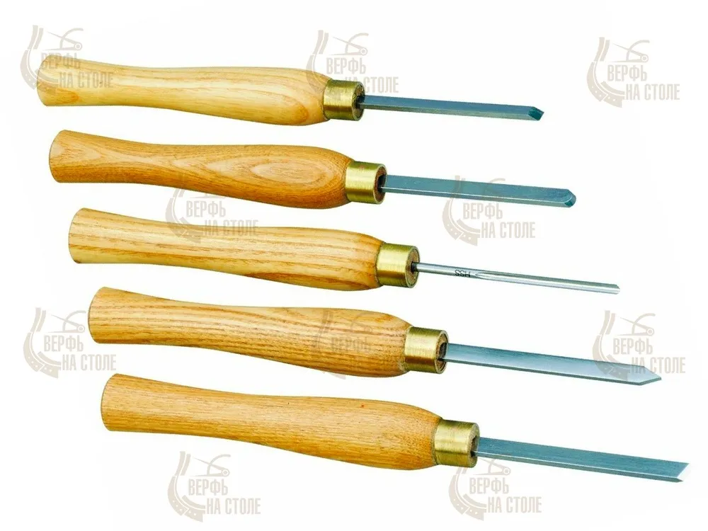 Набор резцов по дереву Proxxon, 5 шт 27023