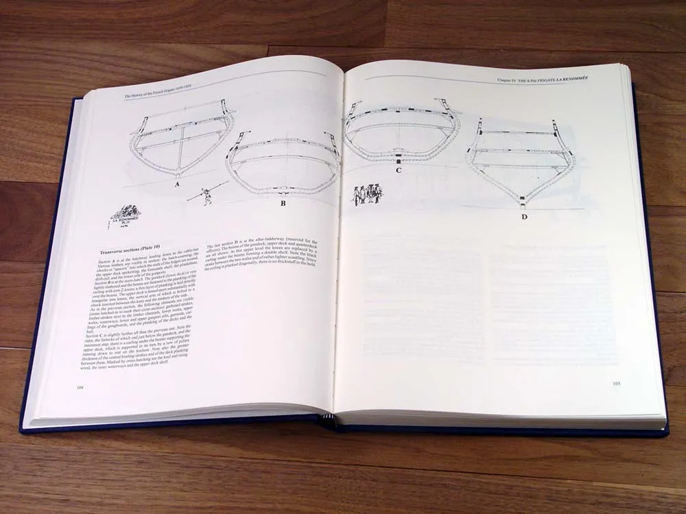 The history of the French frigates 1650-1850